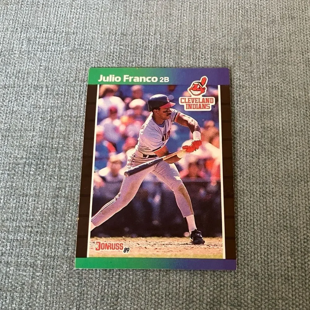 1989 Donruss Cleveland Indians Baseball Card Trading Card